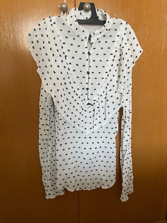 Camisa Zara Crepé