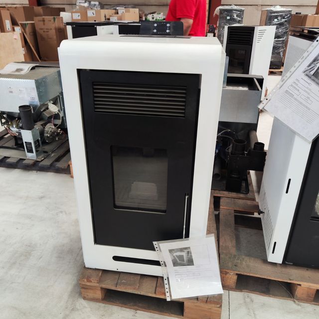 Estufas pellet cuadradas 10 kw