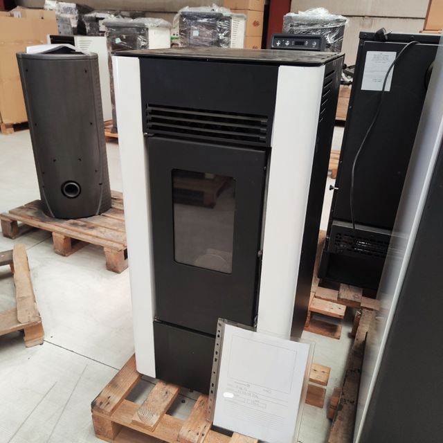 Estufas pellet cuadradas 10 kw