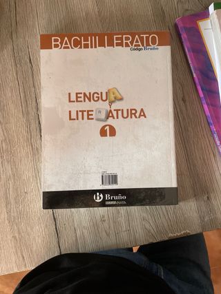 Libro de lengua y literatura bruño 