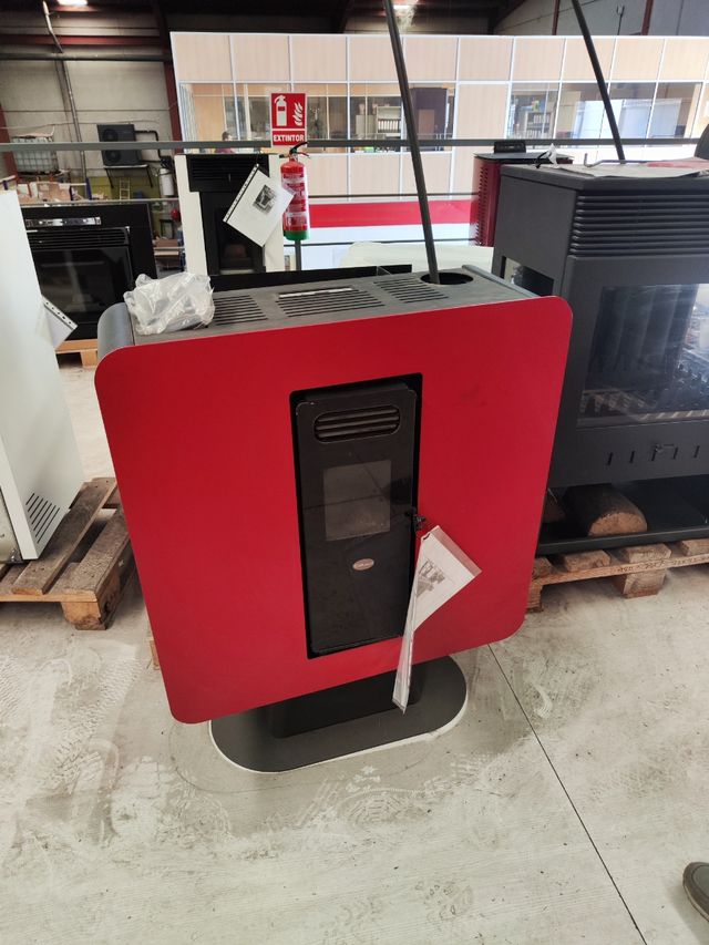 Estufas pellet pasillo 7 kw. Envío incluido.