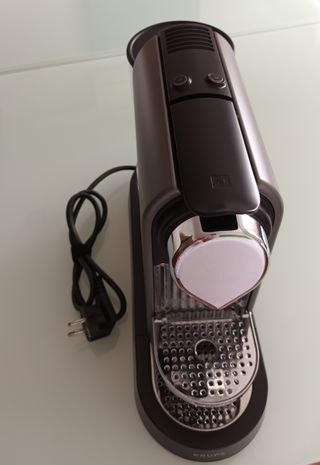 Cafetera eléctrica de cápsulas.