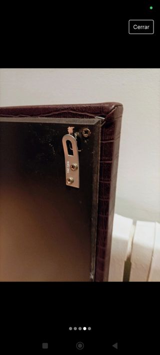 Espejo decorativo piel cocodrilo Zara Home