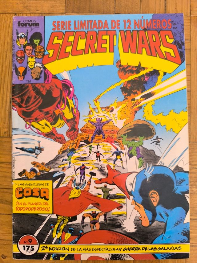 Comic Secret Wars #9