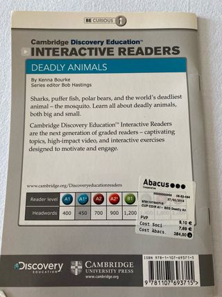 Libro de lectura en ingles. Level A1