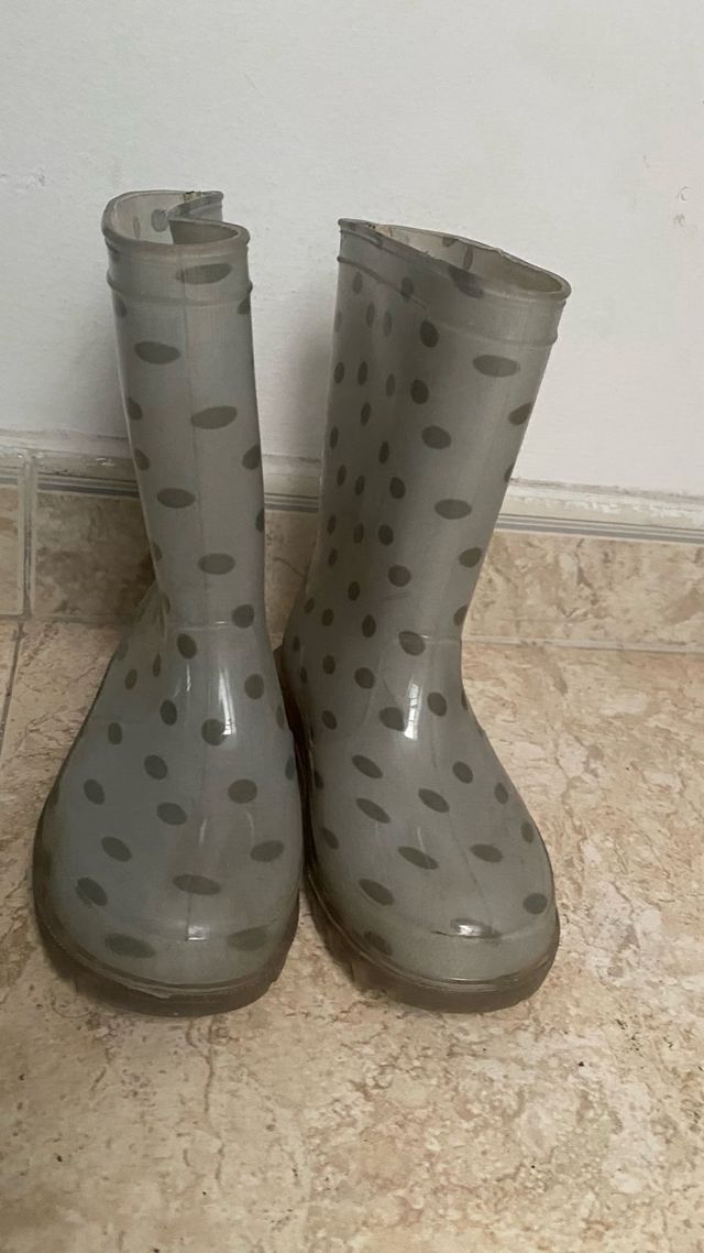 Botas de agua con luces