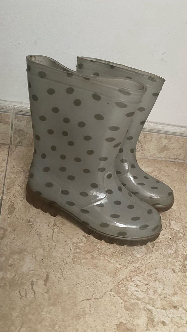 Botas de agua con luces