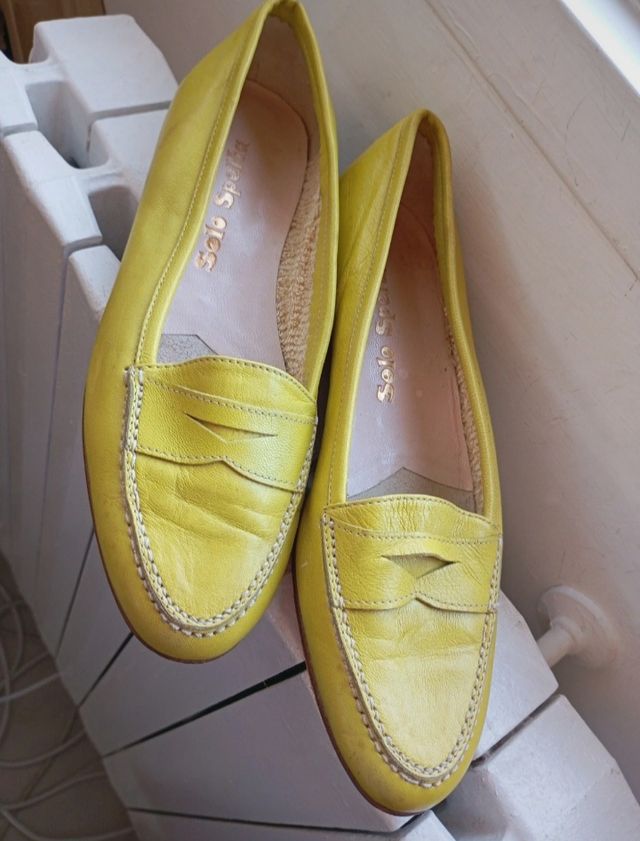 Macassini donna verde pistacchio