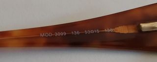 Montura auténtica gafas Versace