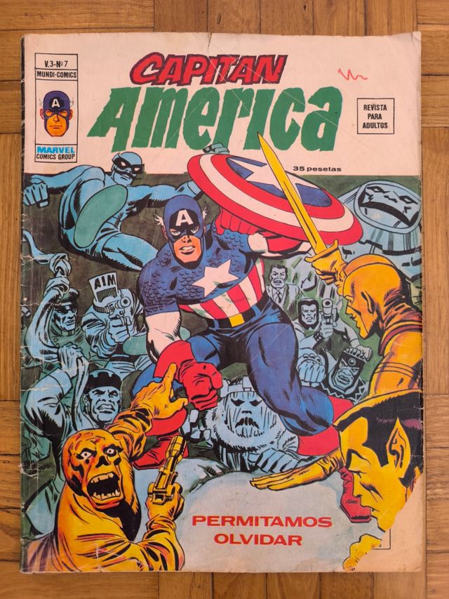 Comic Capitan America Volumen 3 #7