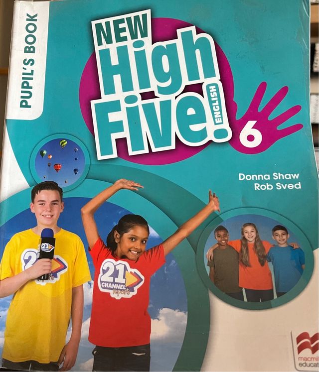 LIBRO INGLES 6.PRIMARIA NEW HIGH FIVE
