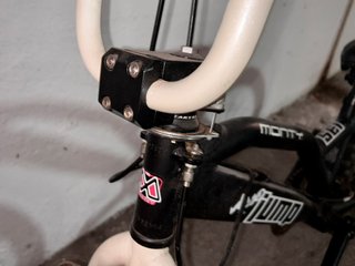 Bicicleta BMX Monty 135 Jump Negro