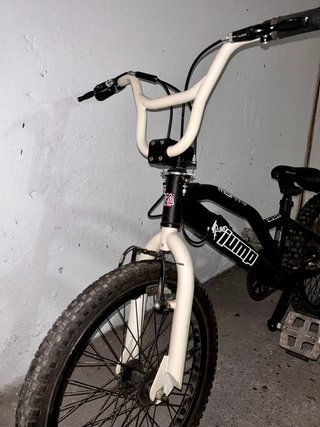 Bicicleta BMX Monty 135 Jump Negro