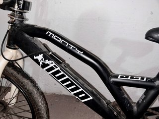 Bicicleta BMX Monty 135 Jump Negro