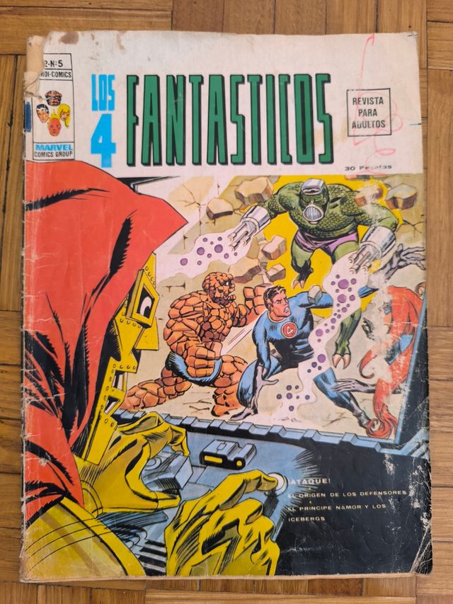Comic Los 4 Fantásticos Volumen 2 #5