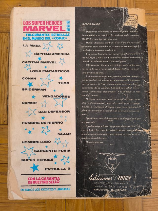 Comic Los 4 Fantásticos Volumen 2 #5