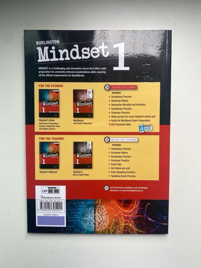 Libro Inglés 1º Bach Editorial Burlington