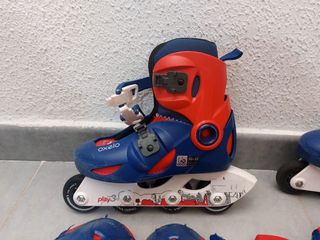 dos equipaciones para patines