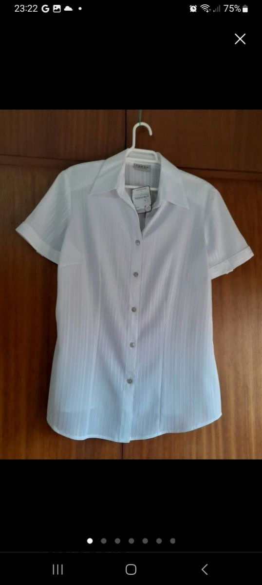 Blusa señora, CyA, con etiqueta