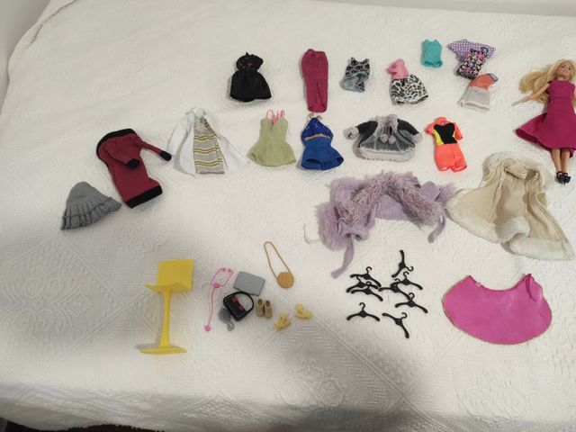 Barbie Armario, Caravana y Caballo