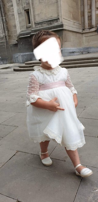 Vestido ceremonia niña Talla 36