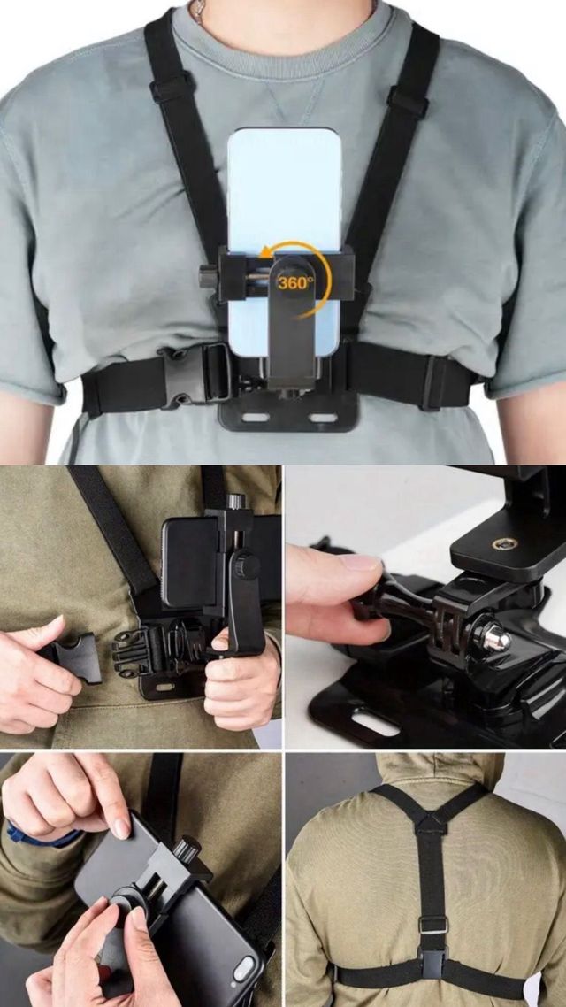 Soporte Universal para moviles en el Pecho