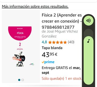 Física bachillerato