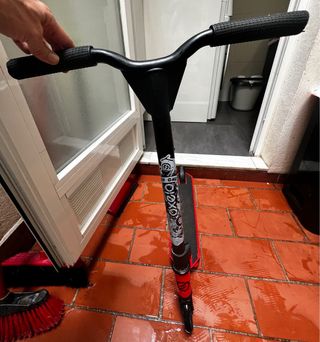 Patineta oxelo freestyle con protecciones