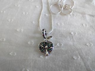 Charm árbol de la vida plata de ley