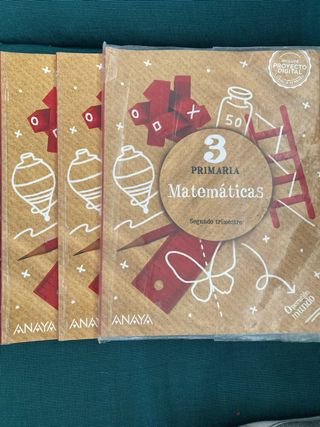 Libros matemáticas 3ro primaria