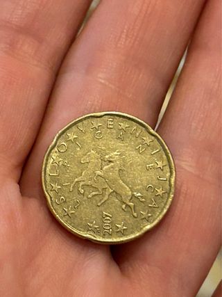 moneta 20 centesimi di euro Slovenia