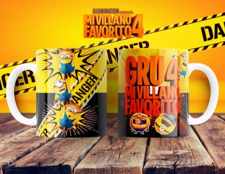 Taza Gru mi villano favorito Minion varios modelos
