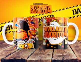 Taza Gru mi villano favorito Minion varios modelos