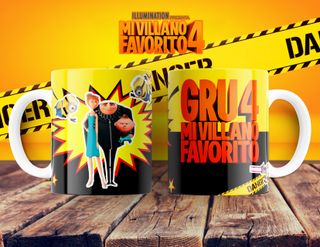 Taza Gru mi villano favorito Minion varios modelos