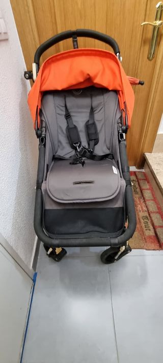 bugaboo completo, dos colores, beige o naranja.
