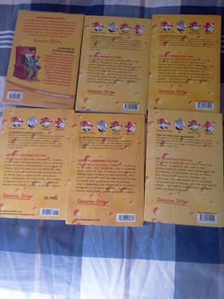 Libros colección Gerónimo Stilton.