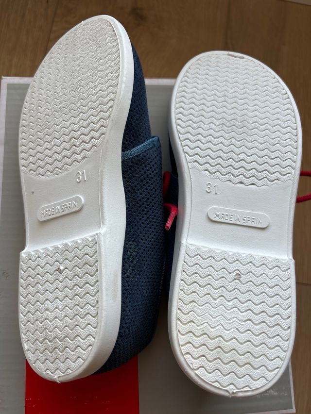 ZAPATOS AZUL NIÑO T.31