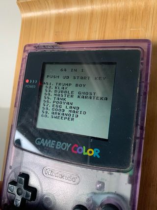 Juego 64 en 1 Game Boy