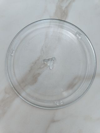 Plato cristal microondas