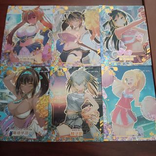 Lotto card anime manga waifu set project Maiden 2