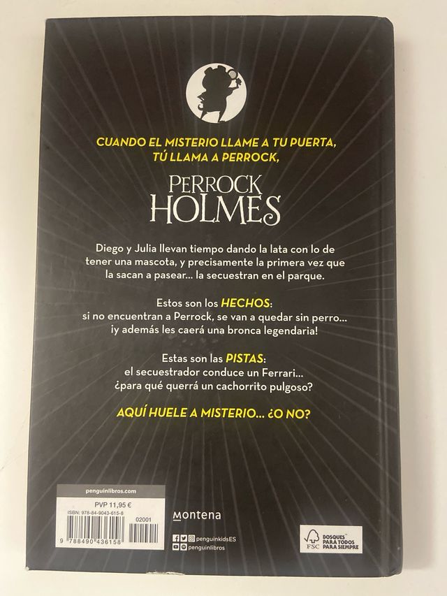 Libro Perrock Holmes