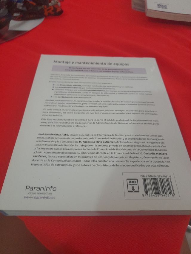 Libro  de tecnologías