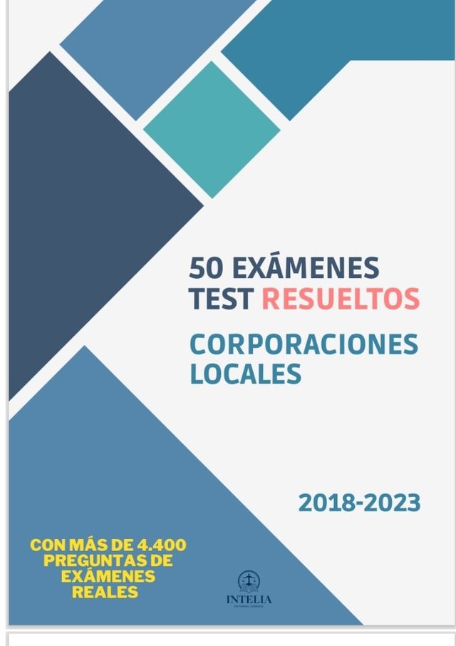 50 Exámenes resueltos. Corporaciones