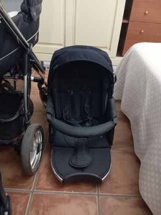 Carrito bebe, maxicosi y silla y de pase