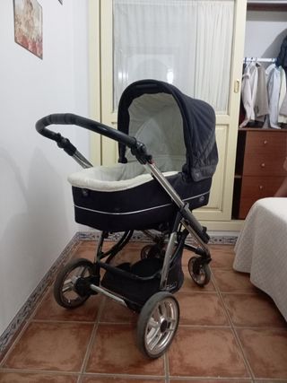 Carrito bebe, maxicosi y silla y de pase