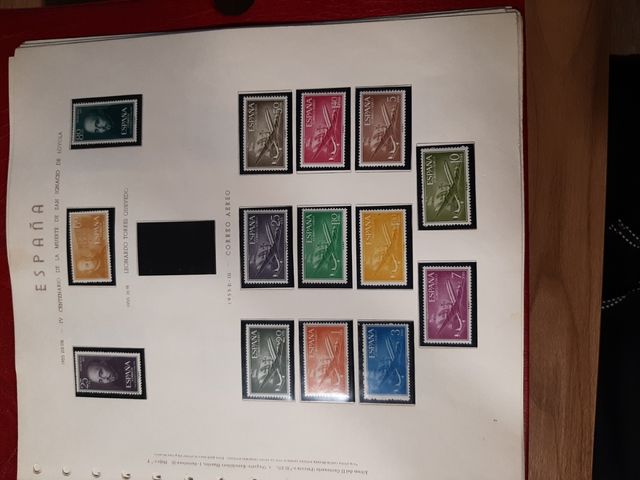 Colección de sellos Álbum del II Centenario