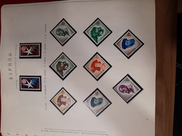 Colección de sellos Álbum del II Centenario