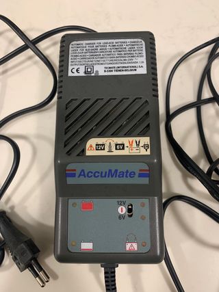 Cargador batería Accumate 6/12. TECMATE
