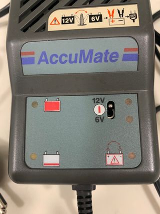 Cargador batería Accumate 6/12. TECMATE