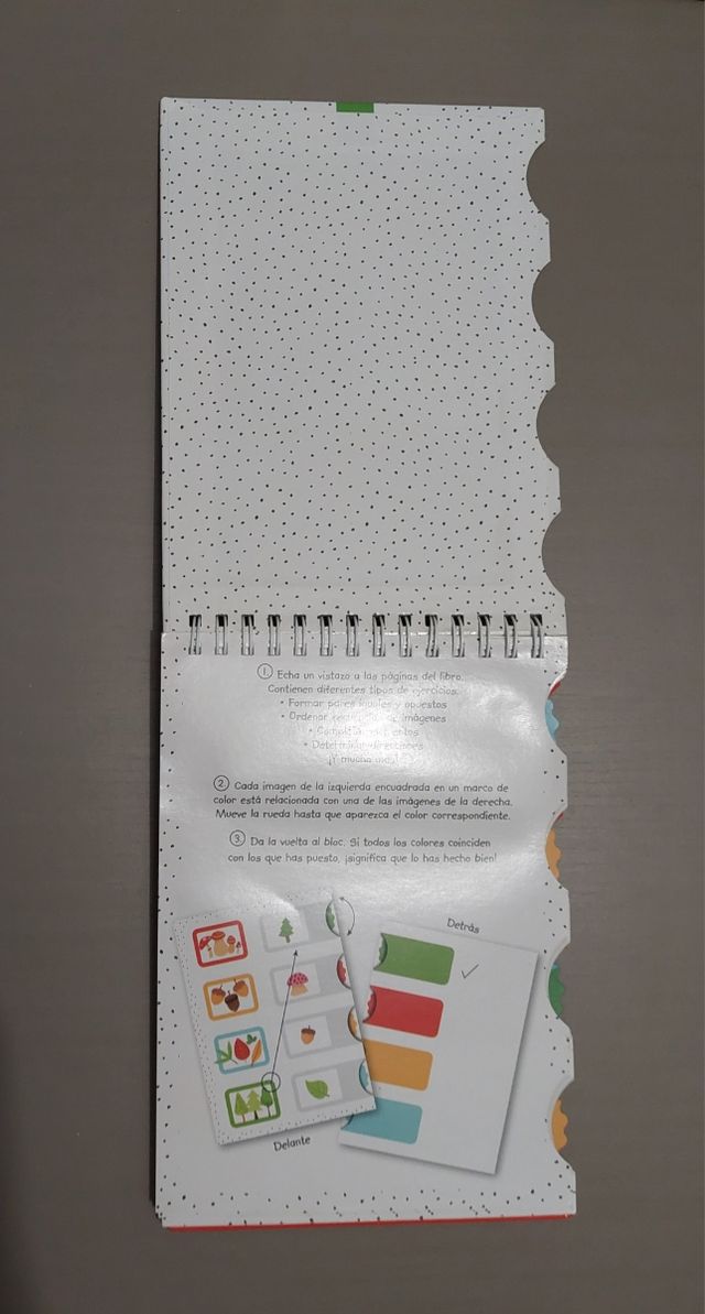 Juguete libro pensamiento lógico